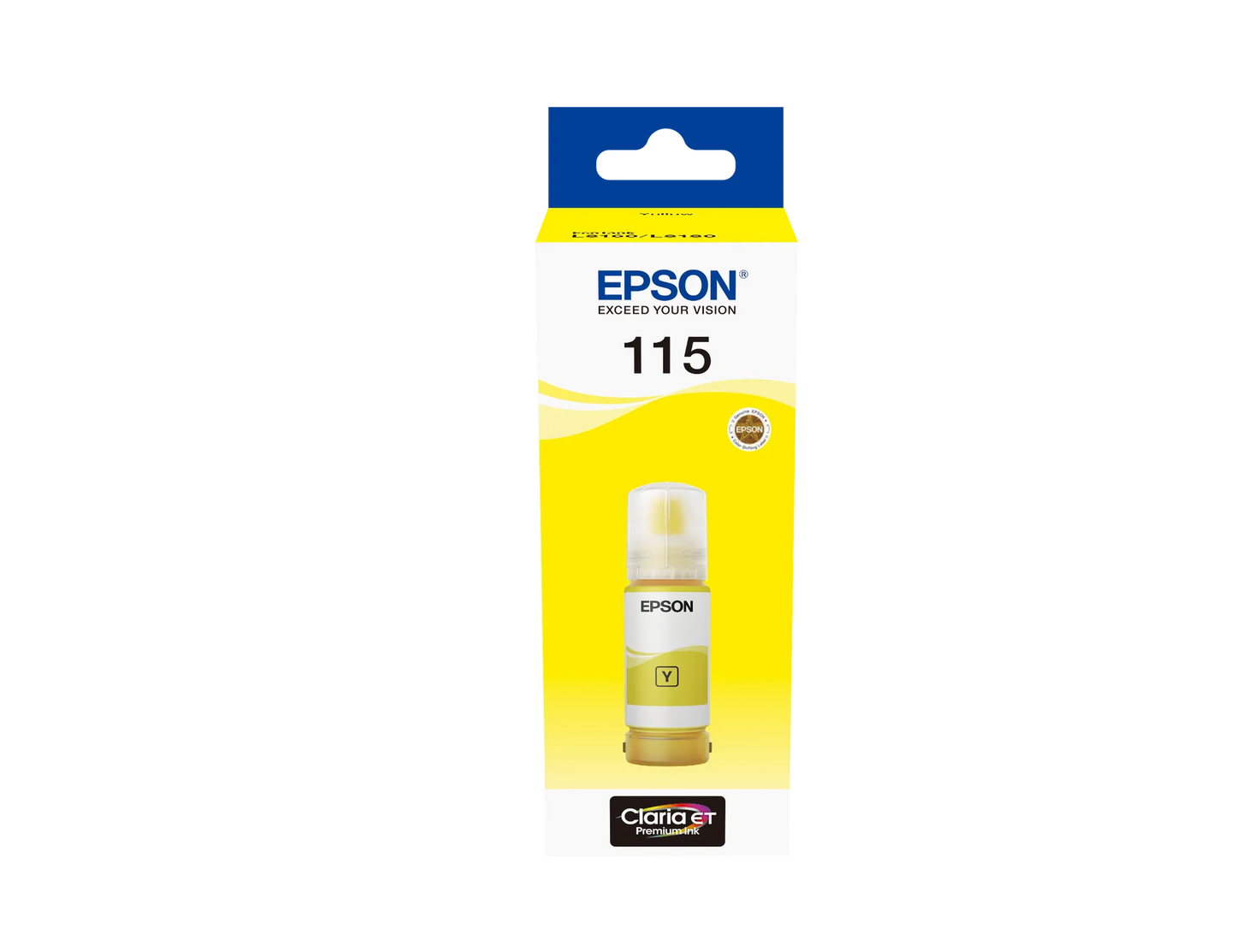 Epson Consumables Epson 115 Ecotank Yellow Ink Bottle (70 Ml). 6200 Pages @ 5% Coverage