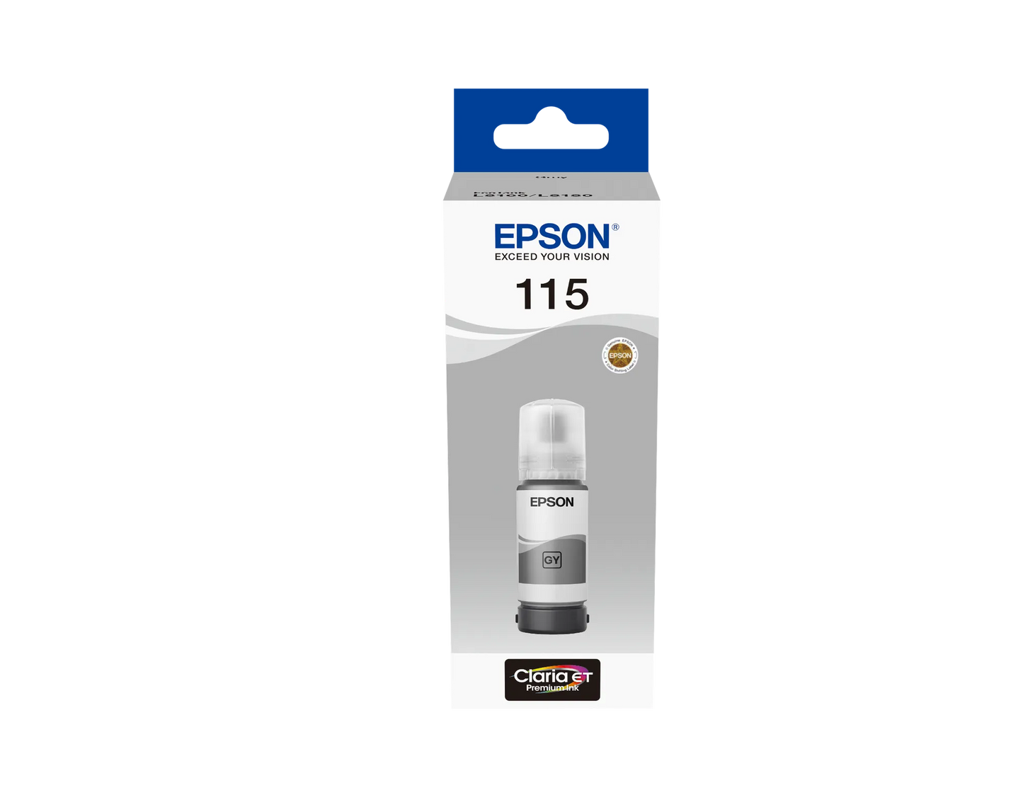 Epson Consumables Epson 115 Ecotank Grey Ink Bottle (70 Ml) 6200 Pages @ 5% Coverage