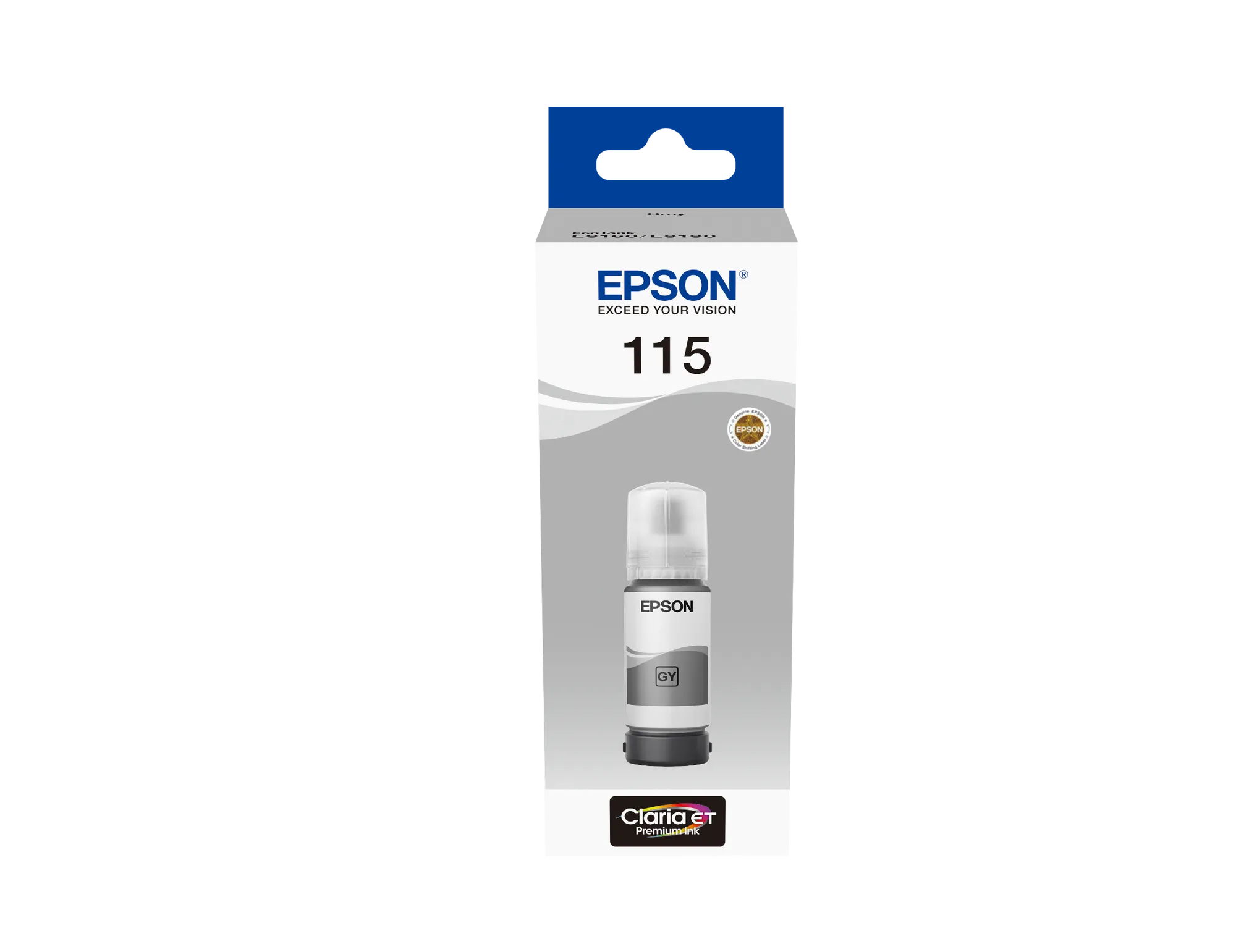 Epson Consumables Epson 115 Ecotank Grey Ink Bottle (70 Ml) 6200 Pages @ 5% Coverage