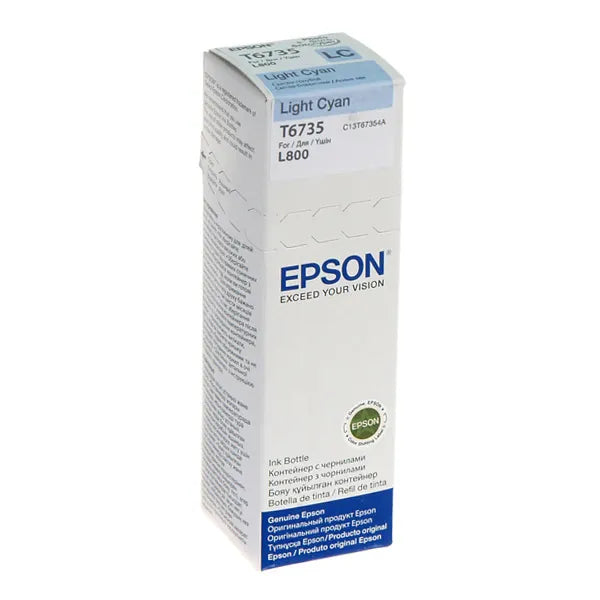 Epson Consumables Epson T6735 Light Cyan Ink Bottle 70ML