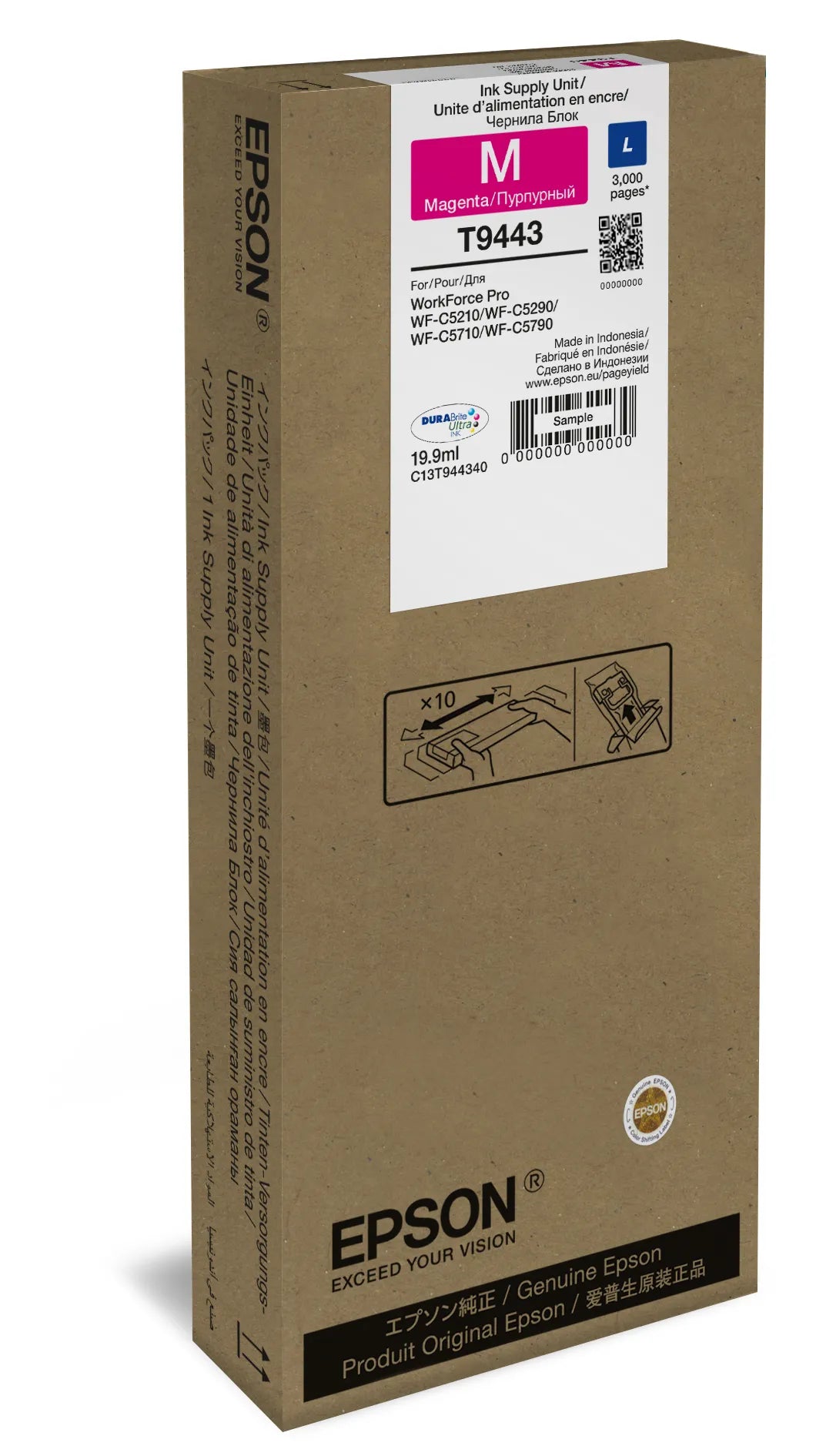 Epson Consumables WF-C5XXX Series Ink Cartridge L Magenta 3000 Pages