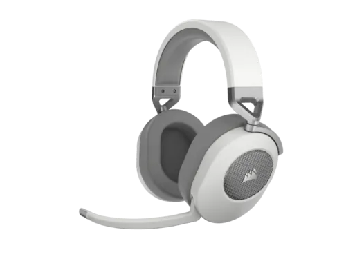 Corsair HS65 Wireless Premium White Headset; 50MM Audio Drivers; Omnidirectional Mic Pc/Ps. image 3