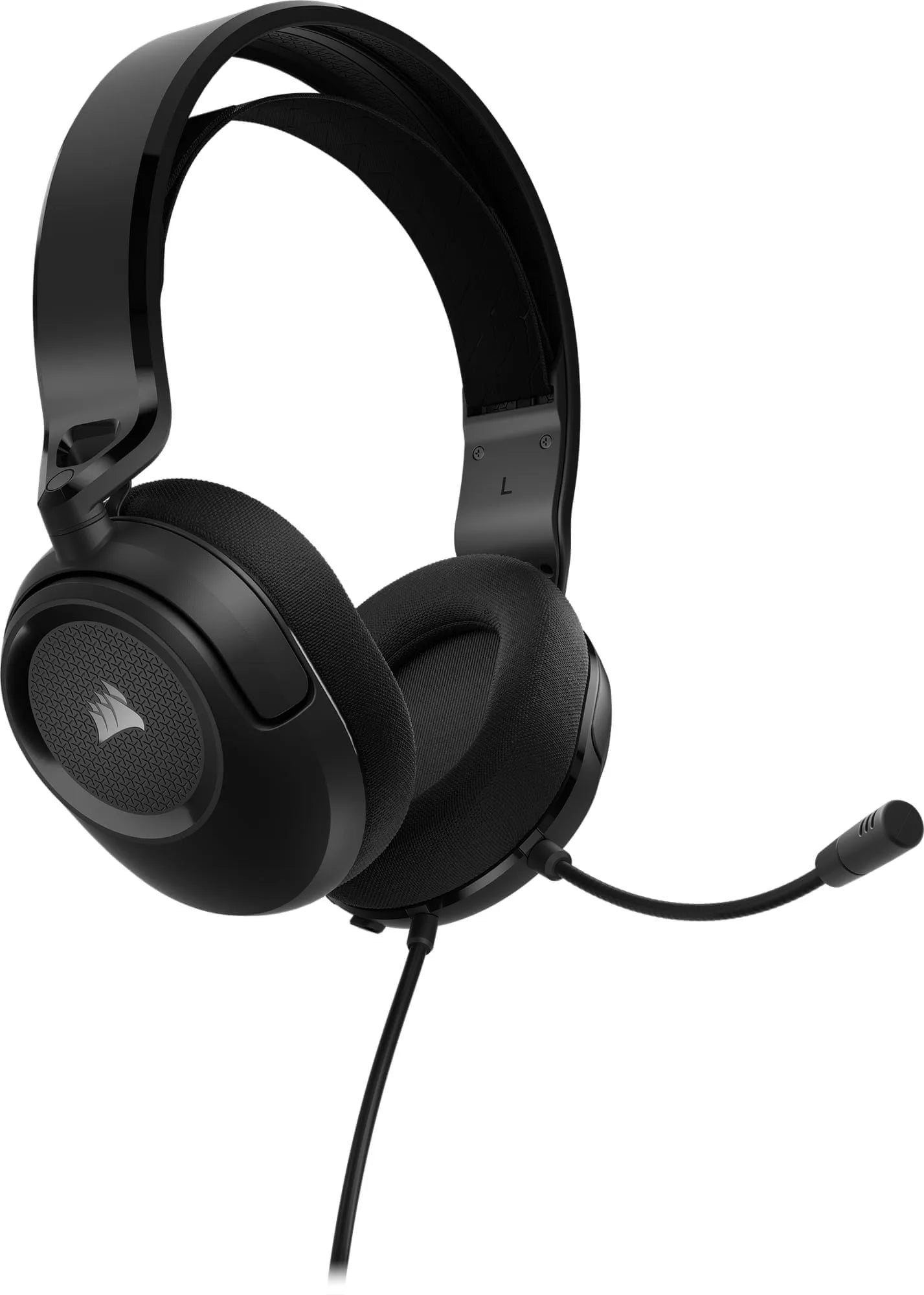 Corsair HS35 Surround V2 Carbon Gaming Headset; Universal 3.5MM Connectivity; Dolby Audio® 7.1 Surround Sound Via USB