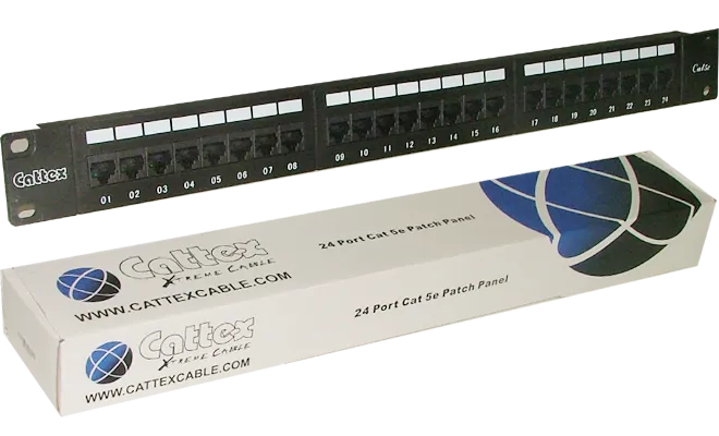 Rct Cabinet Rct 24 Port CAT5E Utp Patch Panel