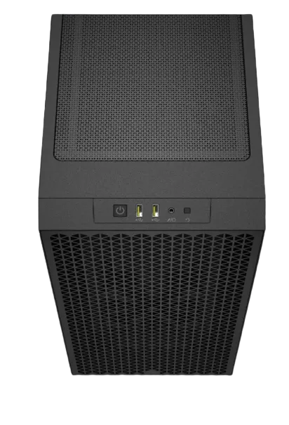 Corsair 3000D Airflow Black Mid-Tower PC Case; 2X 3.5'' | 2X 2.5'' Drive Bays; Up To 360MM Radiator Compatible; 2X 120MM Fan Incl image 4