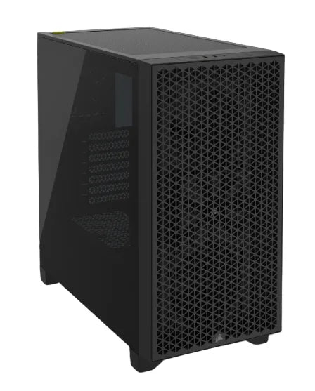 Corsair 3000D Airflow Black Mid-Tower PC Case; 2X 3.5'' | 2X 2.5'' Drive Bays; Up To 360MM Radiator Compatible; 2X 120MM Fan Incl image 5