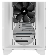 Corsair 3000D Airflow White Mid-Tower PC Case; 2X 3.5'' | 2X 2.5'' Drive Bays; Up To 360MM Radiator Compatible; 2X 120MM Fan Incl image 2