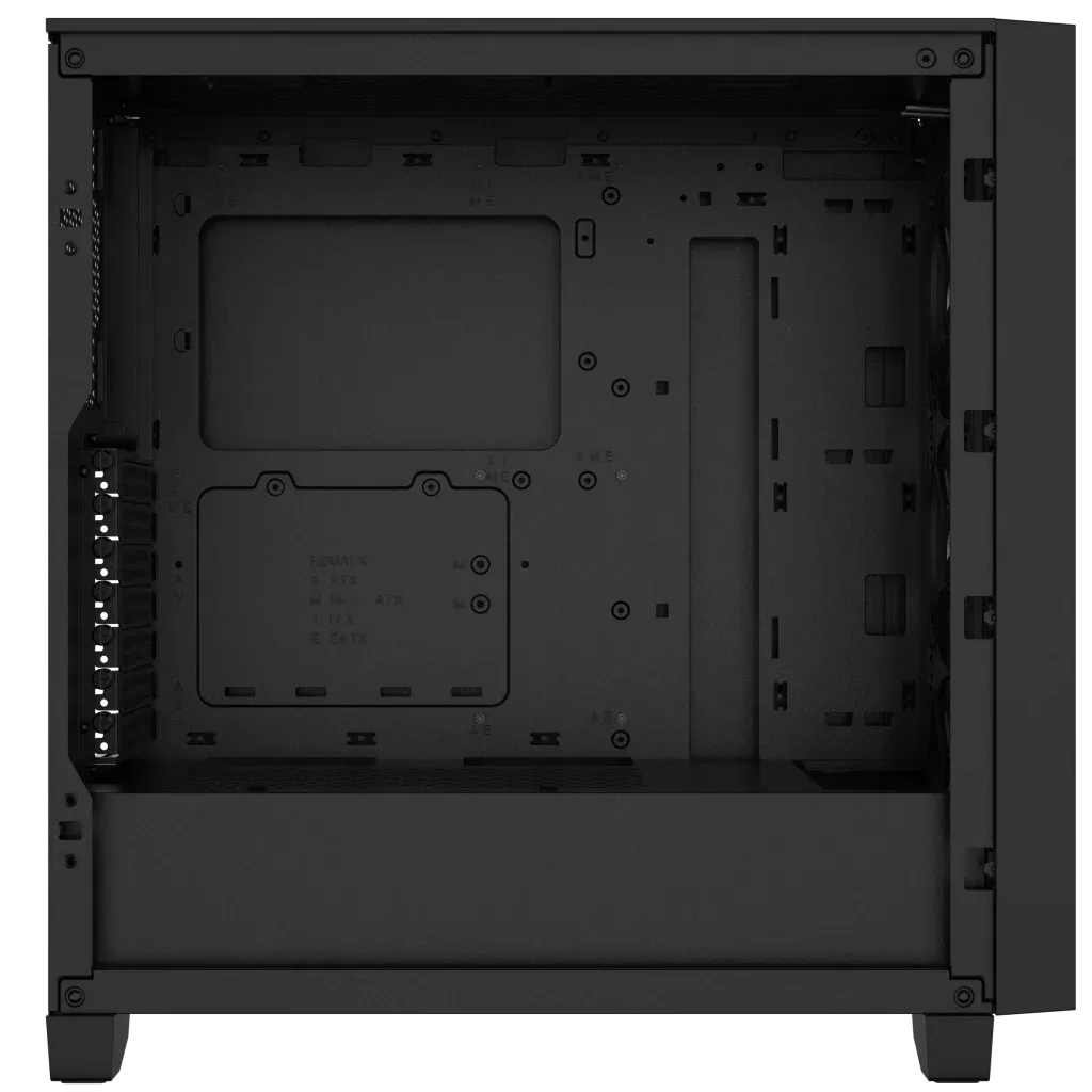 Corsair 3000D RGB Airflow Black Mid-Tower PC Case; 2X 3.5'' | 2X 2.5'' Drive Bays; Up To 360MM Radiator Compatible; 3X 120MM Fan Incl image 3