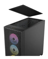 Corsair 3000D RGB Airflow Black Mid-Tower PC Case; 2X 3.5'' | 2X 2.5'' Drive Bays; Up To 360MM Radiator Compatible; 3X 120MM Fan Incl image 5