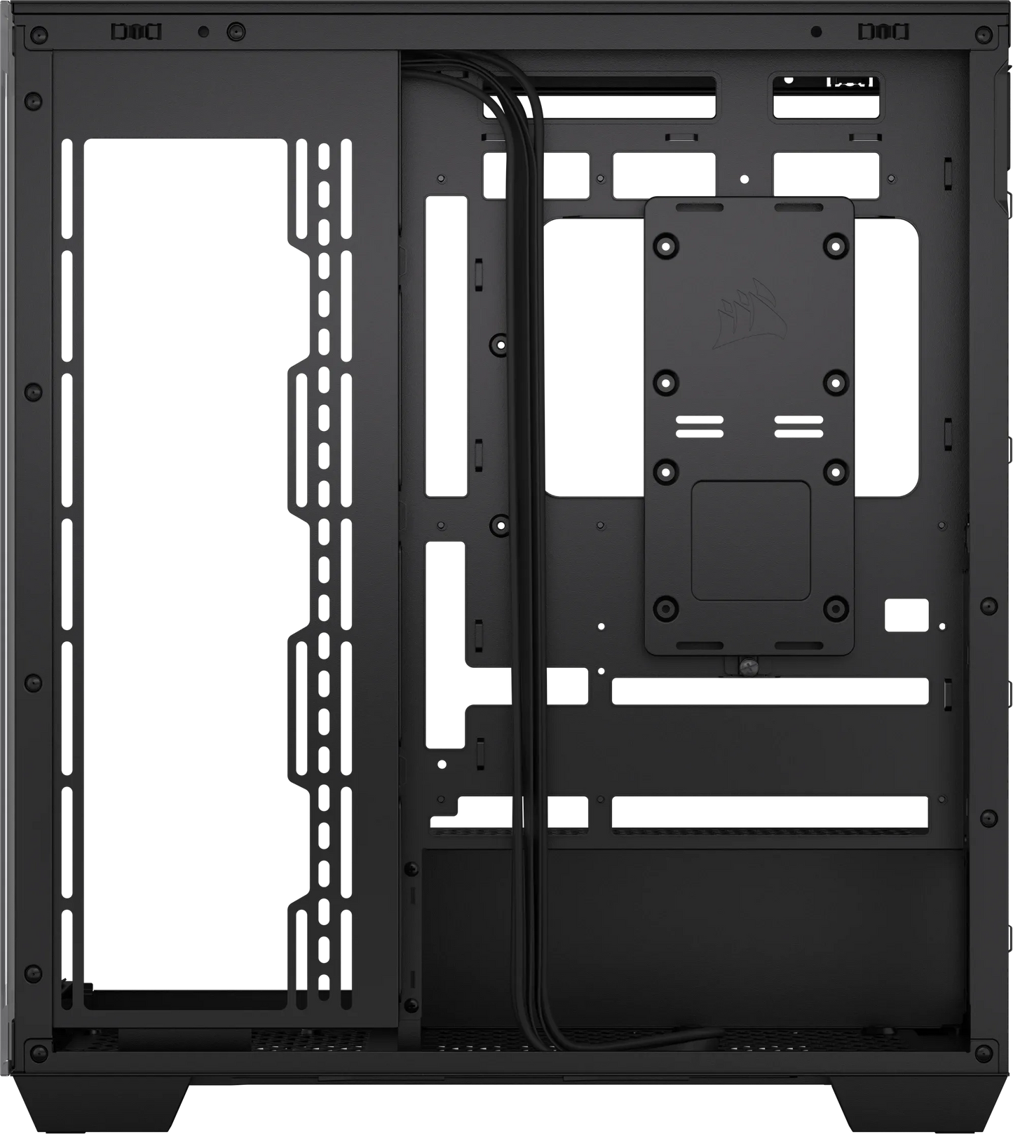 Corsair 3500X Tempered Glass Black Mid-Tower PC Case; 2X 3.5'' | 2X 2.5'' Drive Bays; Up To 360MM Radiator Compatible