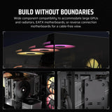 Corsair 3500X Tempered Glass Black Mid-Tower PC Case; 2X 3.5'' | 2X 2.5'' Drive Bays; Up To 360MM Radiator Compatible image 3