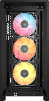 Corsair Frame 4000D RS ARGB Black Mid-Tower PC Case; 2X 3.5'' | 2X 2.5'' Drive Bays; Up To 360MM Radiator; 3X RS ARGB PWM Fans; image 4