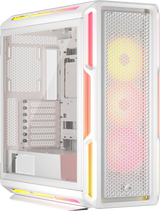 Corsair Icue Link 5000T Lx RGB Mid-Tower PC Case; White image 3