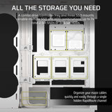 Corsair Icue Link 5000T Lx RGB Mid-Tower PC Case; White image 5