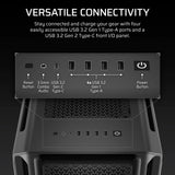 Corsair 5000T Mid-Tower PC Case; Black image 3