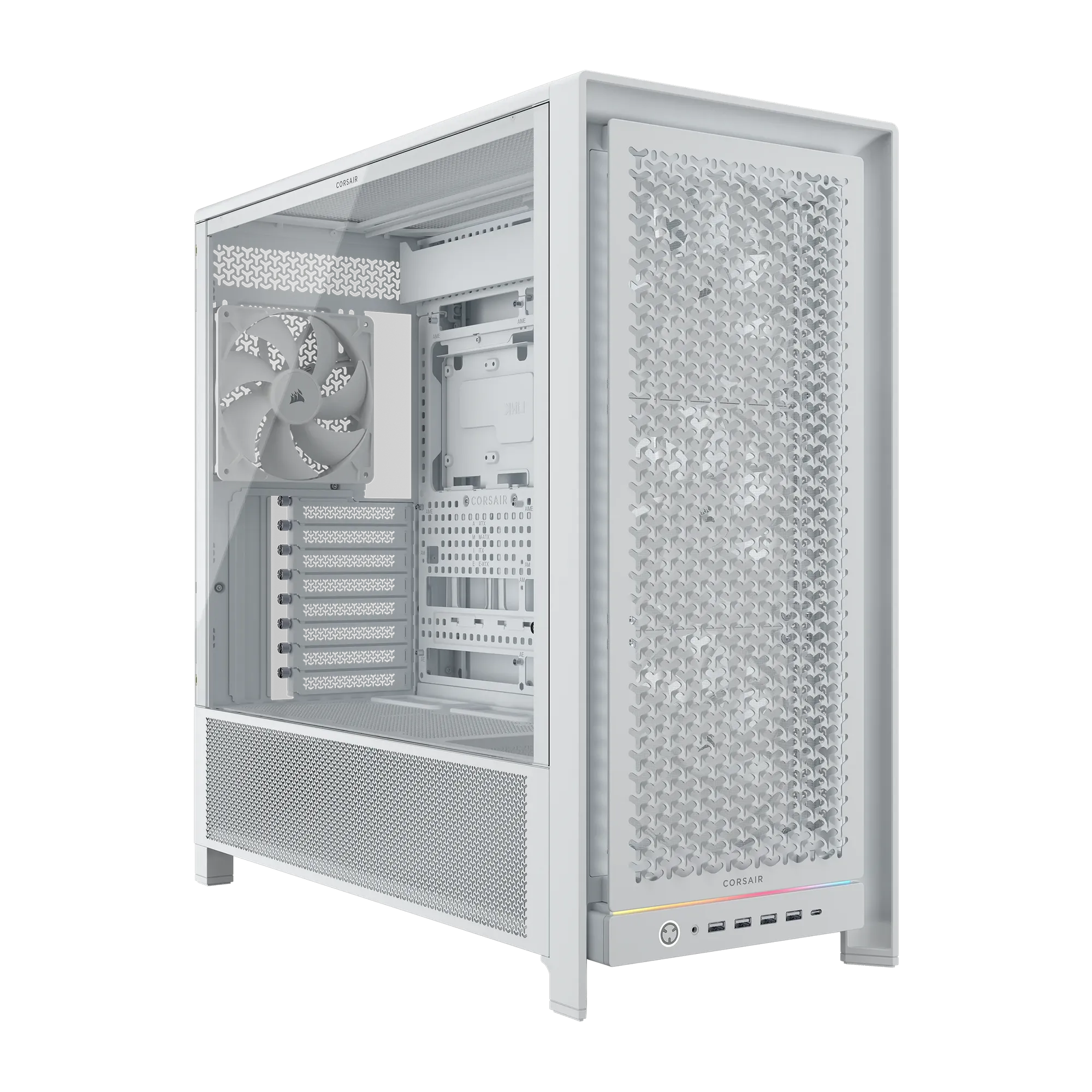 Corsair Frame 5000D RS Mid-Tower PC Case; 4X RS 140 PWM Fans; 2X 2.5'' ; 1X 3.5''; image 2