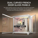 Corsair Air 5400 Rs-R ARGB Triple Chamber Mid-Tower PC Case ; 3X Fans Included; 2X 2.5'' ; 1X 3.5'' White image 5