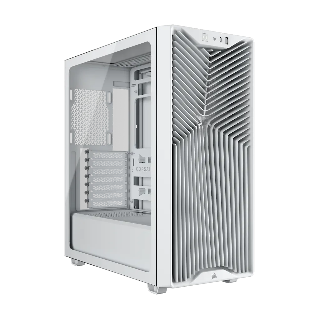 Corsair 3200D RS Mid-Tower PC Case; 3X RS120 Fans Incl White. image 3