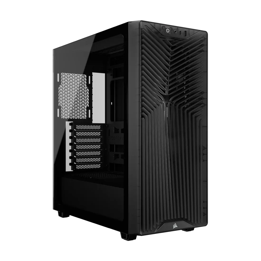 Corsair 3200D RS Mid-Tower PC Case; 3X RS120 Fans Incl Smoke. image 2