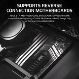 Corsair Frame 4000D RS Wood Modular High Airflow Mid-Tower PC Case; 4X RS Fans; Black & Walnut. image 4