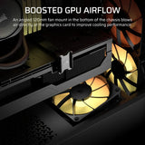 Corsair 3200D RS ARGB Mid-Tower PC Case; 3X RS120 ARGB Fans Incl Smoke.