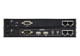 Aten USB Dvi Dual View Kvm Extender / Cat 5 Kvm Extender/W/(us/Eu/Uk/Out) Adp image 3