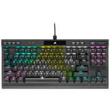 Corsair K70 RGB Tkl Optical-Mechanical Gaming Keyboard; Backlit RGB LED; Corsair Opx Keyswitches; Black image 4