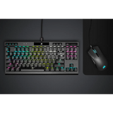Corsair K70 RGB Tkl Optical-Mechanical Gaming Keyboard; Backlit RGB LED; Corsair Opx Keyswitches; Black image 5