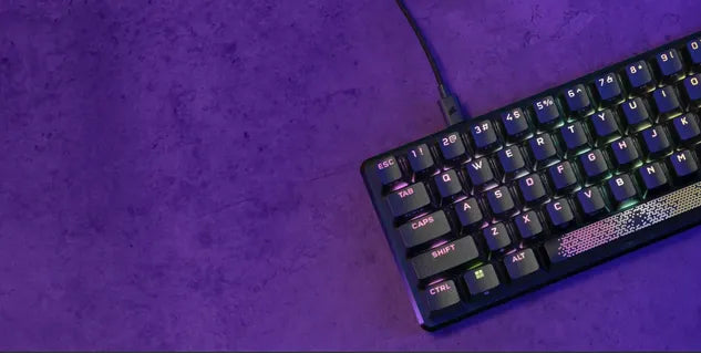 Corsair K65 Pro Mini RGB 65% Optical-Mechanical Gaming Keyboard Corsair Opx Switches Black image 4