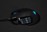 Corsair Scimitar Elite RGB Optical Moba/Mmo Gaming Mouse; 18;000 DP; Black image 3