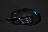 Corsair Scimitar Elite RGB Optical Moba/Mmo Gaming Mouse; 18;000 DP; Black image 4