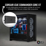 Corsair Icue Commander Core Xt Digital Fan Speed And RGB Lighting Controller. 6X Fan; 6X RGB image 5