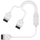 Corsair Icue Link Cable; 1X 600MM Y-Cable With Straight Connectors; White image 2