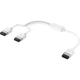 Corsair Icue Link Cable; 1X 600MM Y-Cable With Straight Connectors; White image 3