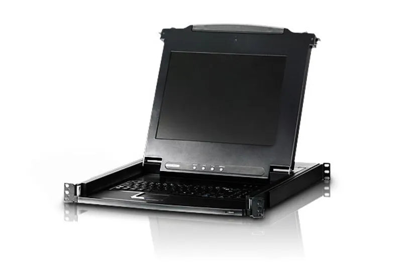 Aten 17'' Slideaway Console PS/2 VGA Lcd Console W/(us99kb/Uskb/Spkb)/W/(us/Eu/Out) Cord Aten. image 3