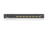 Aten 8P PS/2-USB VGA 19'' Lcd Kvm Switch W/(usa Kb/Spkb)/W/(us/Eu) Cord