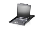 Aten 8P PS/2-USB VGA 19'' Lcd Kvm Switch W/(usa Kb/Spkb)/W/(us/Eu) Cord image 5