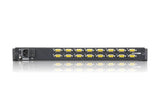 16P PS/2 USB VGA 19'' Lcd Kvm Switch W/(usa Kb/Spkb)/W/(us/Eu) Cord Aten