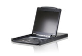 16P PS/2 USB VGA 19'' Lcd Kvm Switch W/(usa Kb/Spkb)/W/(us/Eu) Cord Aten image 2