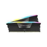 Corsair Vengeance® RGB 48GB (2 X 24GB) DDR5 DRAM 6000 C36 Memory Kit; 36-44-44-96; 1.25V INTEL XMP Black