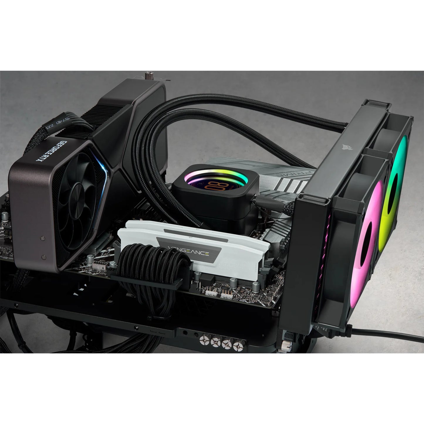 Corsair Vengeance® 32GB (2 X 16GB) DDR5 DRAM 5200 C40 Memory Kit; 40-40-40-77; 1.25V; INTEL XMP White. . image 3
