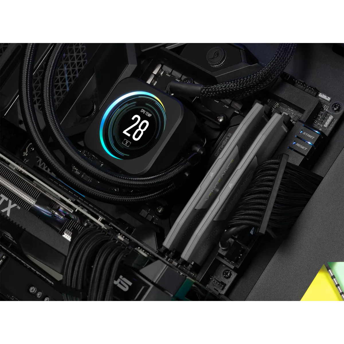 Corsair Vengeance DDR5 32GB (2 X 16GB) DDR5 5200 CL40-40-40-77 1.25V INTEL XMP & AMD Expo Grey