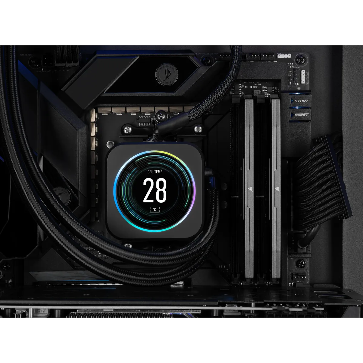 Corsair Vengeance DDR5 32GB (2 X 16GB) DDR5 5200 CL40-40-40-77 1.25V INTEL XMP & AMD Expo Grey image 5