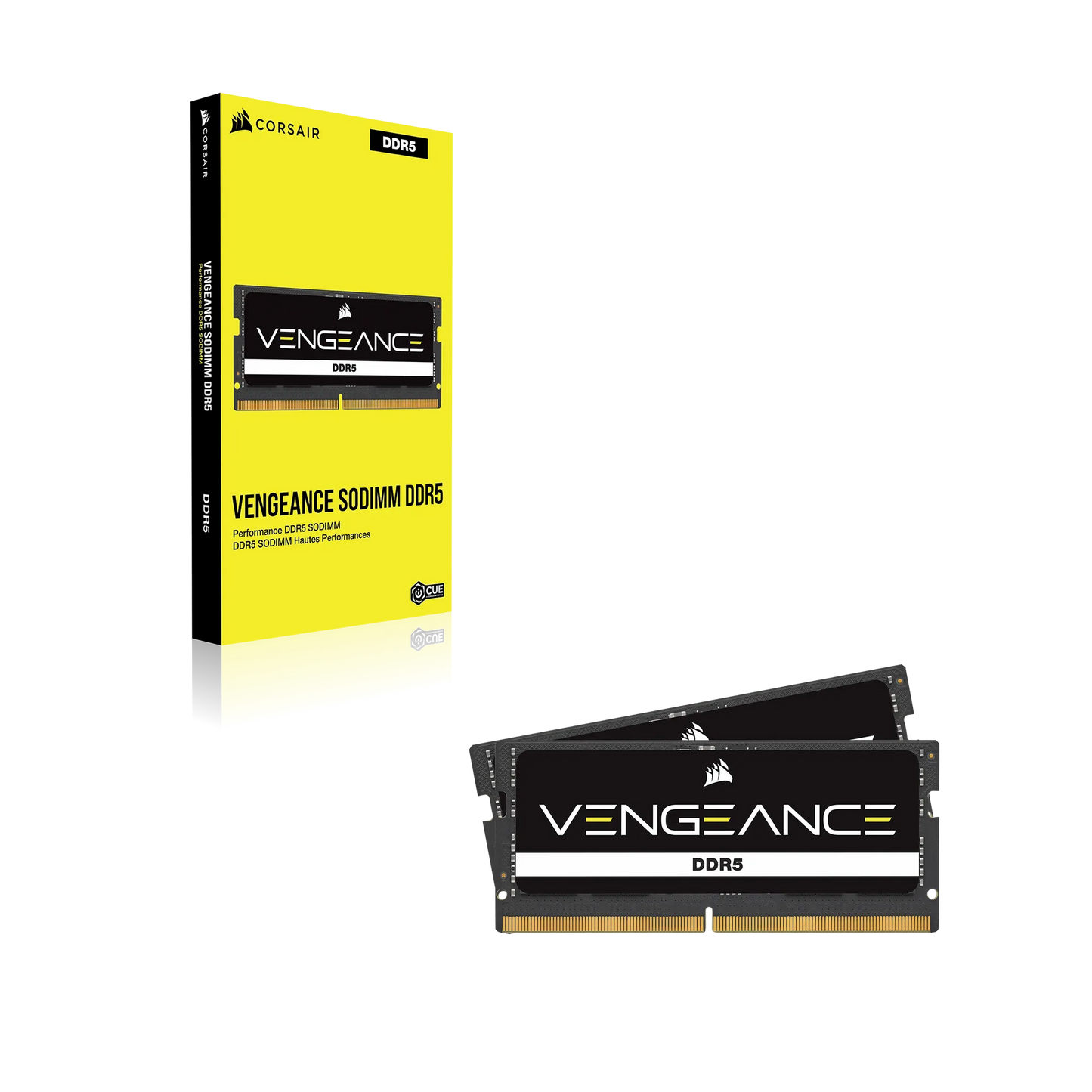 Corsair Vengeance® Series 16GB (1X16GB) DDR5 SODIMM 5600 CL48-48-48-90 1.1V