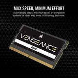 Corsair Vengeance® Series 16GB (1X16GB) DDR5 SODIMM 5600 CL48-48-48-90 1.1V image 3