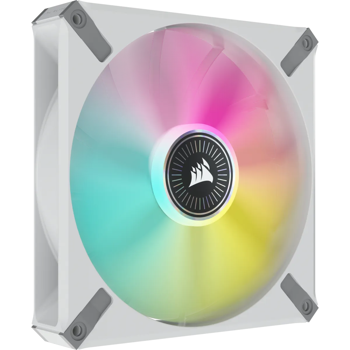 Corsair ML140 140MM PWM 400 2000 Rpm Premium Magnetic Levitation Fan; Dual Pack With Lighting Node Core White image 2