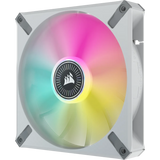 Corsair ML140 140MM PWM 400 2000 Rpm Premium Magnetic Levitation Fan; Dual Pack With Lighting Node Core White image 3