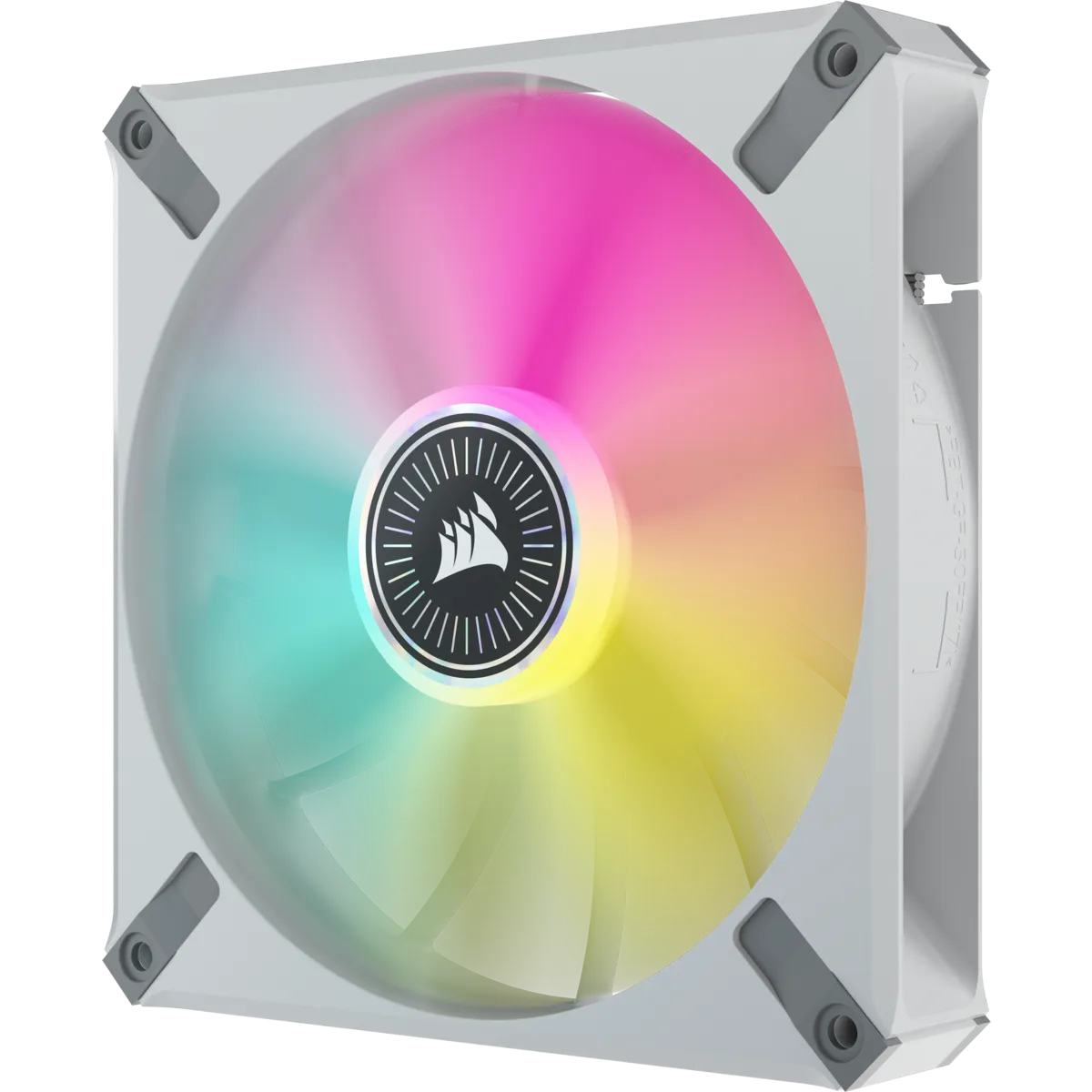 Corsair ML140 140MM PWM 400 2000 Rpm Premium Magnetic Levitation Fan; Dual Pack With Lighting Node Core White image 3