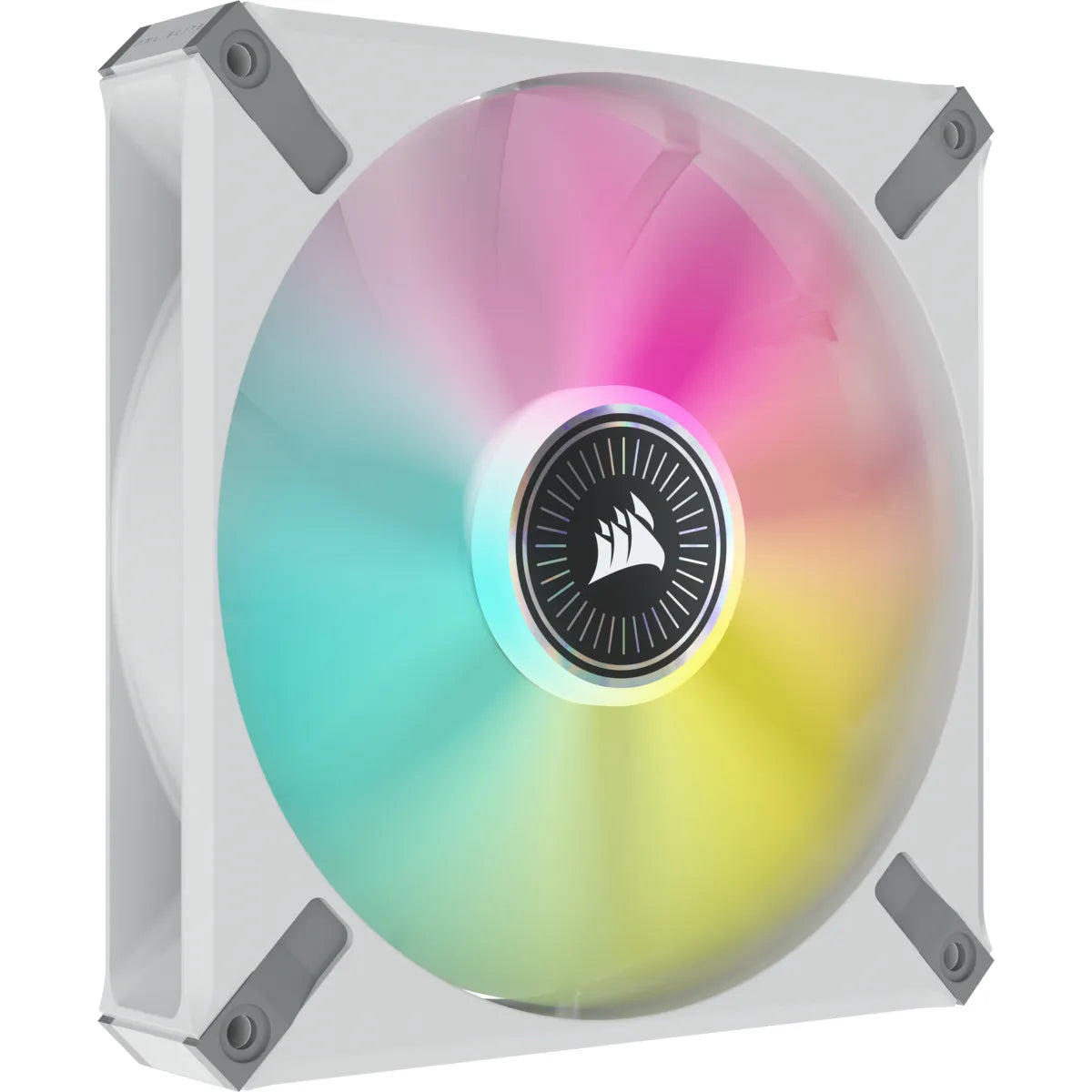 Corsair ML140 140MM PWM 400 2000 Rpm Premium Magnetic Levitation Fan; Dual Pack With Lighting Node Core White image 5