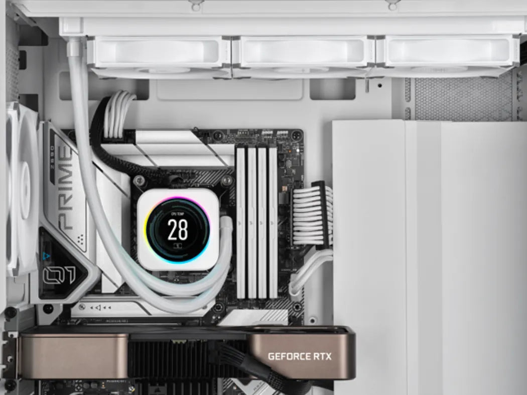 Corsair Af Elite Series; AF140 Elite White; 140MM Fluid Dynamic Fan With Airguide; Single Pack. image 4